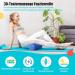 Premium 3D Textured Foam Roller - 33cm x 14cm for Muscle Relief | Medium Hardness Self-Massage Fascia Roll for Back & Legs - Blue-Green - Buy Online on GoSupps.com