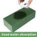 Mhonniwa 8PCS Wet Floral Foam Blocks for Artificial or Fresh Flowers - Green Flower Bricks Arrangement Supplies (8.5IN*2.4IN*3.5IN) - Buy Online on GoSupps.com