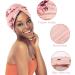 Xepst 2-Pack Women's Chemo Hats | Soft Turban Head Wraps for Cancer & Hair Loss - Comfortable Beanie & Pleated Designs - Buy Online on GoSupps.com