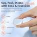 Modelones Nail Art Stamper Kit 6PCs - Double Nail Stamp Set with 4 Clear Silicones Scraper & Tool for DIY Manicure & Shellac Nail Polish - Buy Online on GoSupps.com