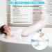 BESUMYN Waterproof Short Leg Cast Cover - Shower Bandage Protector for Broken Knee, Ankle, Foot - Reusable, Watertight, Clear Design - Buy Online on GoSupps.com