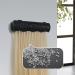 Sirseon Hair Extensions Hanger | Hair Extension Rack for Wall | Hair Styling Tool Wig Holder Display Rack for Styling Coloring Blow Tape Weft Clip in Halo Extensions Black - Buy Online on GoSupps.com