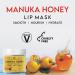 Overnight Lip Mask & Daytime Lip Balm - Vitamin C Antioxidants Manuka Honey | Nourish & Repair Lips | 1 oz - Buy Online on GoSupps.com