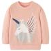 Girls Sweatshirt for Kids Cotton Top Casual Jumper Girl T Shirt Toddler Clothes Long Sleeve Pullover Age 1-12 Years 9-10 Years Unicorn 03
