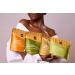 Raw Shea Butter with Aloe Vera Gel - Citrus & Mint Scent. Soothing 100% Whipped Natural Ghana Shea Butter for Sensitive Dry & Irritated Skin - Pure Vegan Handmade Eco-friendly Skincare - 350g - Buy Online on GoSupps.com