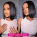 10 Inch Brazilian Virgin Human Hair 4x4 Glueless Bob Wig for Black Women - Pre Plucked, 150% Density, Straight Closure - Natural Color - Buy Online on GoSupps.com