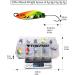 THKFISH Spoon Fishing Lures for Trout - Single Hook Metal Baits for Char Perch - 12/20/15 Pcs - Buy Online on GoSupps.com