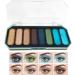 Smokey Eye Eyeshadow Palette - 8-Color Natural Nude Smokey Warm Eye Shadow Palette Makeup Matte Eyeshadow Pallet Cosmetics Kit 02 - Buy Online on GoSupps.com