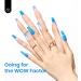 Beetles Aquarius Blue Gel Nail Polish 15ml - Soak Off Manicure Salon DIY Design - Buy Online on GoSupps.com