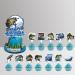 25 Pcs Fishing Cake Decorations Gone Fishing Cake Topper Cupcake Toppers for Fishing Birthday Decorations Baby Shower Decorations Birthday Party Supplies - Buy Online on GoSupps.com