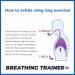 Breathing Exercise Device Improve Endurance Professional Highly Effective Fitness Exercise Lung Capacity Exerciser for Outdoors for Singers - Buy Online on GoSupps.com