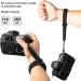 Adjustable Nylon Camera Wrist Strap for DSLR, GoPro, Canon, Fuji - Black | Quick Release Hand Strap for Mirrorless Cameras - Photographers Paracord - Buy Online on GoSupps.com