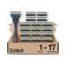 Schick Hydro Sensitive Razor for Men  Razor for Men Sensitive Skin with 17 Razor Blades