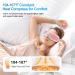 Mivo Eye Massager with Heat - Rechargeable Heated Eye Mask for Headache Relief & Stress Relief | Perfect for Dry Eyes Screen Fatigue & Travel (Grey - Buy Online on GoSupps.com