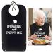 Fun Adult Bibs for Seniors 1PCS Washable and Reusable Adult Bib Waterproof Adult Bibs for Men Adult Bibs for Women Waterproof Bibs for Adults with Debris Collector Suitable for Men Women Seniors