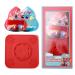 Eventerde Makeup Puff Powder Puff - 2 Pieces Face Makeup Sponge with Dragon Pattern Face Makeup Puff with Storage Box Makeup Sponge for Applying Loose or Pressed Powders