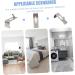 STOBAZA Hole Hooks 1 Pair Hook up Kitchen Cabinet Decor Shower Robe Hooks Hanging Storage Hooks Rearview Mirror Hangers 12.3x4cm As Shown - Buy Online on GoSupps.com