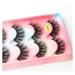 UAMOU 2/20/100 Boxes Mink Lashes Eyelashes 5 pairs Natural Curly Fake Eyelashes Thick Maquiagem Lash Extension Makeup Tools Cheerfully (Color : 5 pairs G615CS Size : 20 boxes)