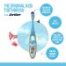 Jordan Step 2 Kids Toothbrush 3-5 Years | Soft Bristles | BPA Free | 4 Pack (Blue & Green) - Buy Online on GoSupps.com