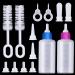 Tondiamo 16 Pieces Pet Feeding Bottle Kit Kitten Bottles Kitten Milk Replacer Puppy Milk Feeder with Replacement Nipples Puppy Feeding Bottles for Newborn Small Animals Nursing Supplies Blue, Pink