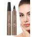 Microblading Pen for Eyebrows Fork Tip Waterproof Eyebrow Pen Liquid Eyebrow Pen Microblading Pen Eyebrow Pencil with 4 Clips Liquid Eyebrow Pen Dark Brown - Buy Online on GoSupps.com