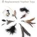 SONGWAY Interactive Cat Feather Toys - 7 Pcs Set with Retractable Wand and Teaser Refills for Indoor Cats and Kittens - Buy Online on GoSupps.com