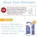 SinuPulse Elite Sinus Rinse Salt Solution 300g - Saline Powder for Sinus Irrigation and Nasal Wash - Compatible with SinuPulse System and Neti Pot - Buy Online on GoSupps.com