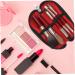 Beavorty 3 Sets makeup brush with bag women makeup women makeup supplies lip brush blush face beauty tools beauty supply make up brush portable fiber wool cosmetics travel - Buy Online on GoSupps.com