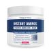 Instant Aminos - EAA+BCAA - 10 Essential Amino Acids Supplement - Rapid Absorption Zero Digestion - Supports Lean Muscle Recovery & Aging - 321% DIAAS Protein Score - Wild Berry (30 Servings) Wild Berry 5 Ounce (Pack of 1)