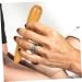 Buy Kombiuda Acupressure Rod Massage Stick - Reflex Zone & Trigger Point Foot Massager 11x2.5cm Light Brown - International Shipping Available - Buy Online on GoSupps.com