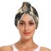 Khaki Black Abstract Graffiti Hair Towel 2 Pack Super Absorbent Hair Drying Towel Quick Dry Hair Turbans Head Towel with Button Twisty Wrap for Women Girls
