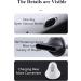 Ionic Cordless Hair Dryer Portable Lightweight Blow Dryer Negative Ion Hairdryer Blowdryer with Concentrator Nozzle Cold/Hot Wind for Home & Travel - Buy Online on GoSupps.com