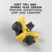 Champ Scorpion Stinger Golf Spikes Black/Yellow - Premium Performance - Buy Online on GoSupps.com