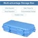 Yosoo Health Gear Waterproof Shockproof Hard Case - Outdoor Survival Storage Container - S Blue - Buy Online on GoSupps.com