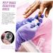 POPETPOP 2 Sets Nail Grooming Kit Salon Supplies Nails Gel Kit Beauty Supplies Nail Tool Nail Art Tools Silicone Manicure Printing Plates Handle Women's Fully Transparent Acrylic - Buy Online on GoSupps.com