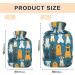 Dog Hot Water Bottle with Cover - 1L for Pain Relief & Heat Therapy | Hot Water Bag for Pets - Buy Online on GoSupps.com