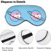Transgender Flag Planet Sleep Mask - Adjustable Strap Eye Cover for Sleeping, Blocking Light - Unisex Night Travel Blindfold - Buy Online on GoSupps.com