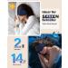 LC-Dolida Silk Sleep Mask for Side Sleepers - 100% Light-Blocking Bluetooth Eye Mask with Headphones for Travel Naps Yoga & Meditation | Ice Mask Blue - Buy Online on GoSupps.com