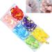 Nail ArtCellophane Paper Strip Reflector DIY Nail Art Decoration Colorful Nail Glass Foil 6 Boxes for Nail Salon for Household for Women for Girls - Buy Online on GoSupps.com