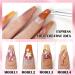 U-Shine Chrome Nail Powder Gel Set - Professional Mirror Effect Sculpture Metallic 3D Nail Art Design - 2 Pack 10ml DIY Nail Glue Gel - Buy Online on GoSupps.com