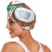 Tropical Coconut Hair Towel 2 Pack | Super Absorbent Quick Dry Hair Turbans for Women & Girls - Buy Online on GoSupps.com