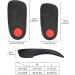 Orthotic Insoles 3/4 High Arch Support Shoe Inserts - Large Size (9-12 UK) for Plantar Fasciitis and Heel Pain - Buy Online on GoSupps.com
