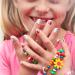 120 Pieces Girls Press-On Fake Nails | Full Cover Short Artificial Nail Tips for Kids | Flamingo Nail Art Decoration - Buy Online on GoSupps.com