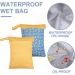Seaur Wetbag Baby Kinder Waterproof Nappy Bag - Reusable Zip Pocket for Diaper Beach Pool & Gym - 2 Pieces (30x40cm) - Buy Online on GoSupps.com
