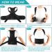 Adjustable Back Brace Posture Corrector for Men and Women - Relieve Waist, Back, and Shoulder Pain - Improve Posture, Provide Lumbar Support - Breathable Design - Size L (33-37) - Buy Online on GoSupps.com