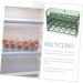 Abaodam egg storage box plastic containers egg storage container refrigerator egg holder egg tray grid 25.2X19.5CM As Shown 1 - Buy Online on GoSupps.com