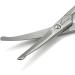 Mont Bleu Curved Carbon Steel Ear & Nose Hair Scissors 9 cm/3 - Made in Italy - Buy Online on GoSupps.com