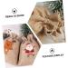 Cabilock 48 Pcs Christmas Sack Calendars Santa Bag Christmas Advent Bags Countdown Blush Beam Port Elder - Buy Online on GoSupps.com