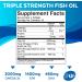 Viva Naturals Omega 3 Fish Oil - 90 Softgels | High Potency Omega-3 Supplement - Buy Online on GoSupps.com