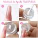 Nail Stamper Kit with Clear French Tip Stamp, 3 Nail Art Pens, and Scrapers - Nail Stamping Accessories for French Nails - Buy Online on GoSupps.com